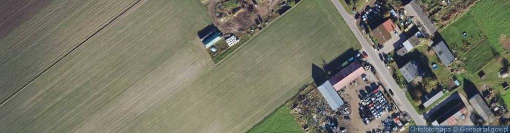Zdjęcie satelitarne Pustki ul.