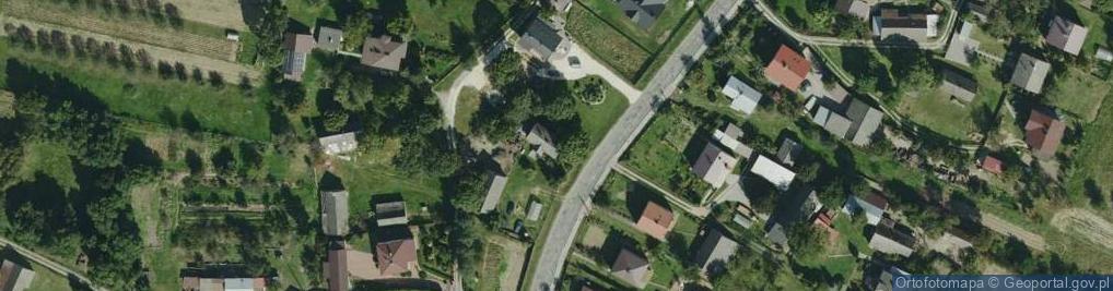 Zdjęcie satelitarne Pustków ul.