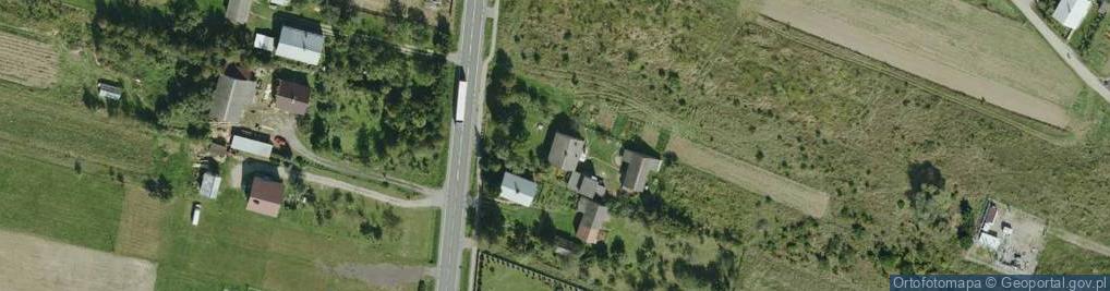 Zdjęcie satelitarne Pustków ul.