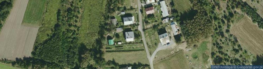 Zdjęcie satelitarne Pustków ul.