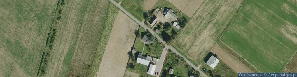 Zdjęcie satelitarne Pustków ul.