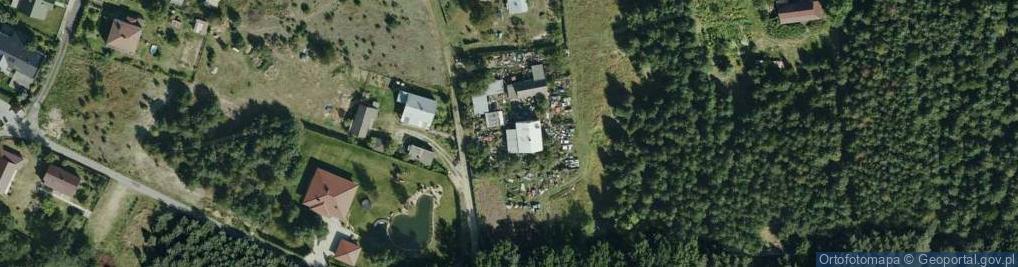 Zdjęcie satelitarne Pustków ul.