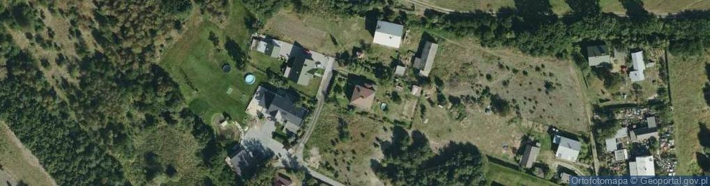 Zdjęcie satelitarne Pustków ul.