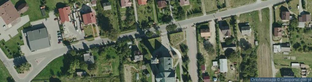 Zdjęcie satelitarne Pustków ul.