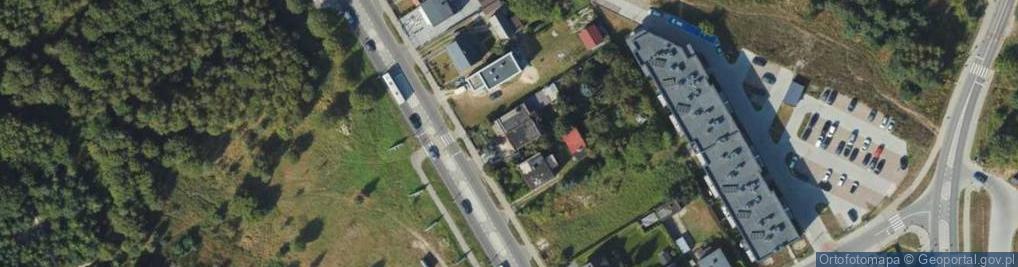 Zdjęcie satelitarne Pucka ul.