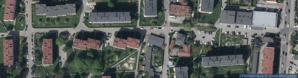 Zdjęcie satelitarne Pukowca Józefa, hm. ul.