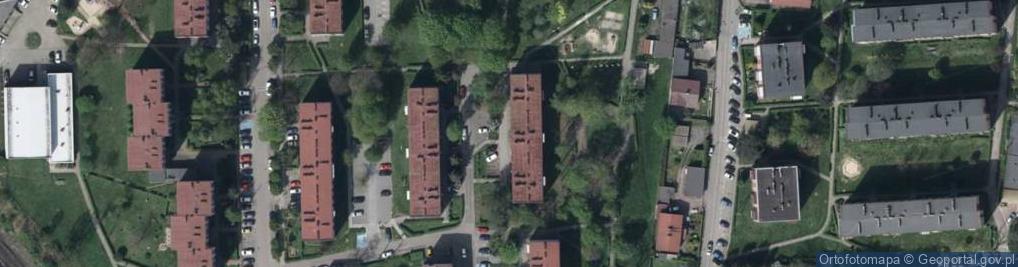 Zdjęcie satelitarne Pukowca Józefa, hm. ul.