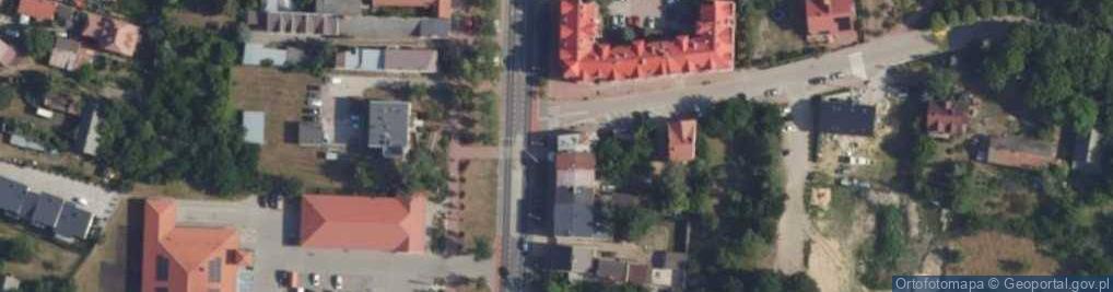 Zdjęcie satelitarne Pułtuska ul.