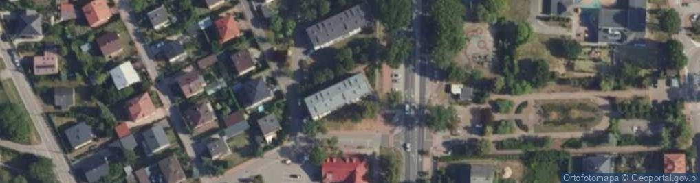 Zdjęcie satelitarne Pułtuska ul.