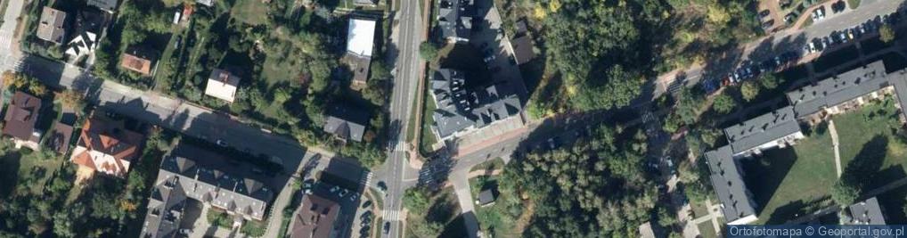 Zdjęcie satelitarne Pułaskiego ul.