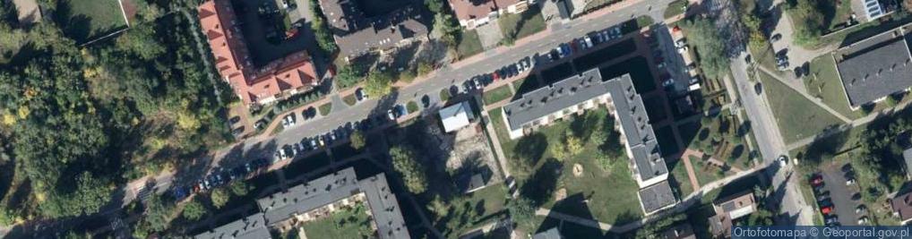 Zdjęcie satelitarne Pułaskiego ul.