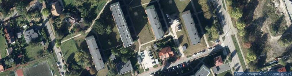 Zdjęcie satelitarne Pułaskiego ul.