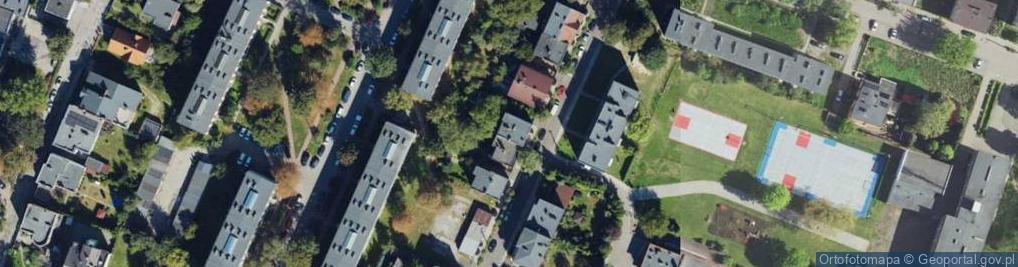 Zdjęcie satelitarne Pusta ul.