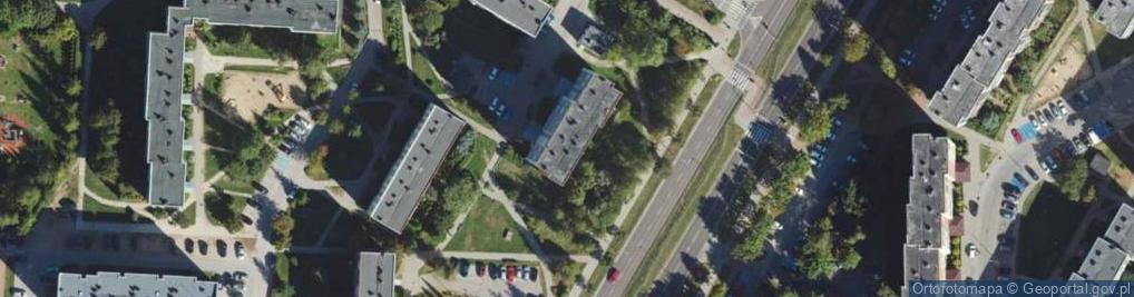 Zdjęcie satelitarne Pułaskiego Kazimierza, gen. ul.