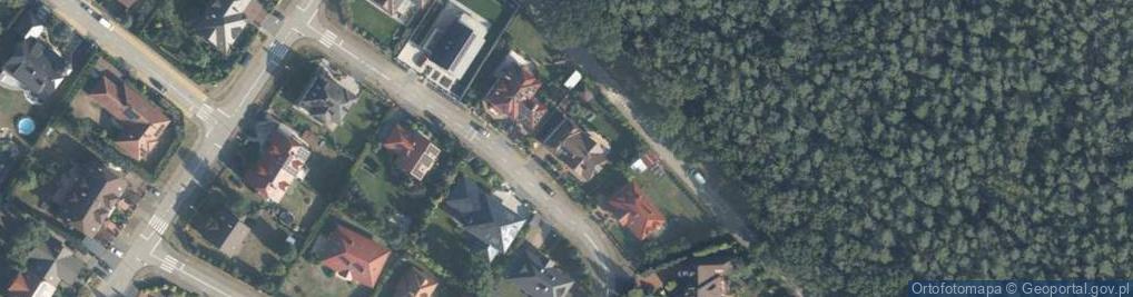 Zdjęcie satelitarne Puszczykowa ul.