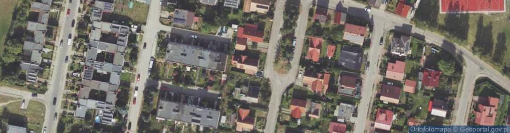 Zdjęcie satelitarne Pułaskiego ul.
