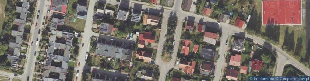 Zdjęcie satelitarne Pułaskiego ul.
