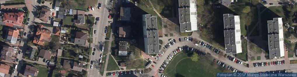 Zdjęcie satelitarne Puszczy Solskiej ul.