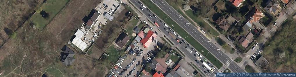 Zdjęcie satelitarne Pułkowa ul.