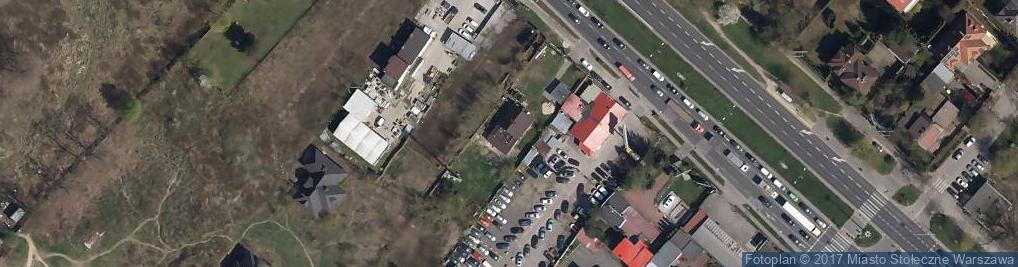 Zdjęcie satelitarne Pułkowa ul.