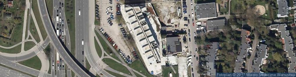 Zdjęcie satelitarne Puławska ul.