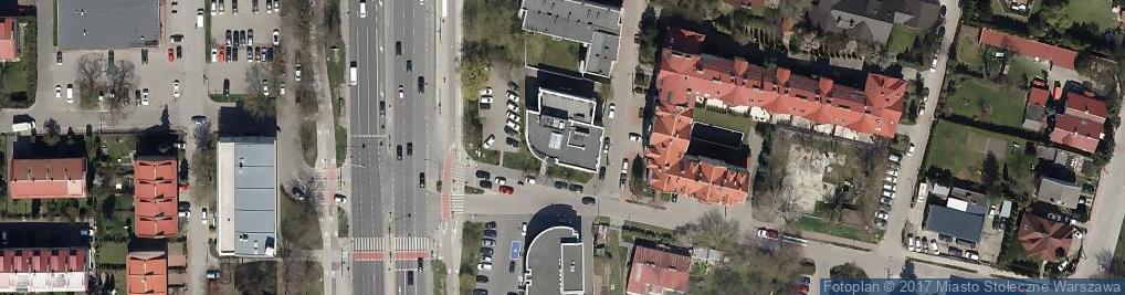 Zdjęcie satelitarne Puławska ul.