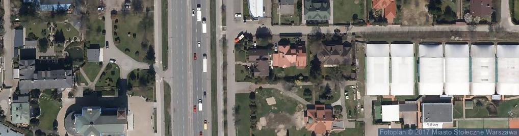 Zdjęcie satelitarne Puławska ul.