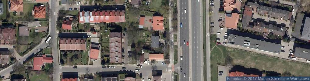 Zdjęcie satelitarne Puławska ul.