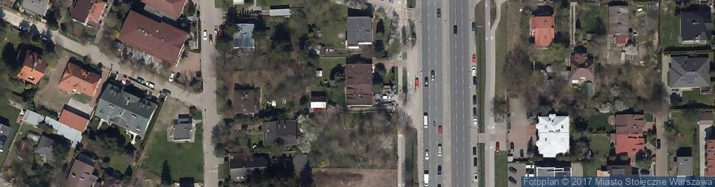 Zdjęcie satelitarne Puławska ul.