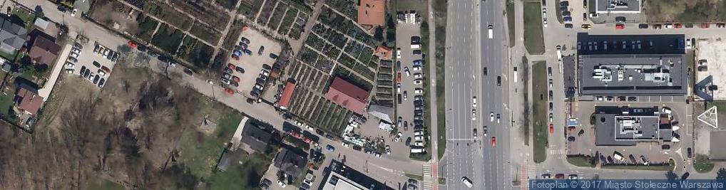 Zdjęcie satelitarne Puławska ul.