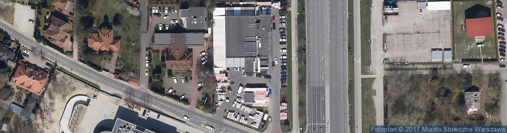 Zdjęcie satelitarne Puławska ul.