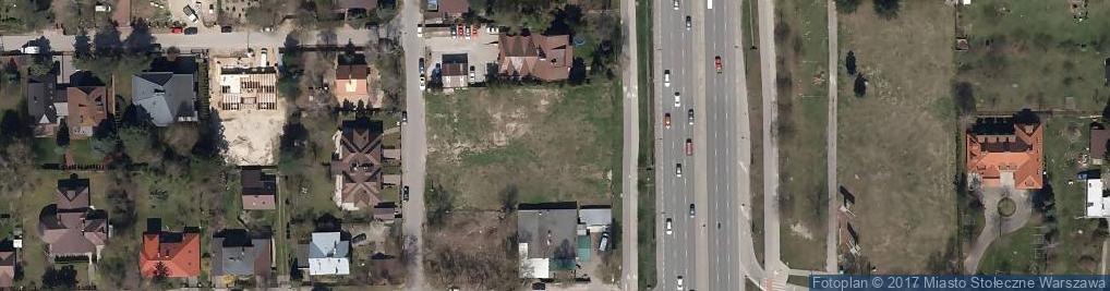 Zdjęcie satelitarne Puławska ul.