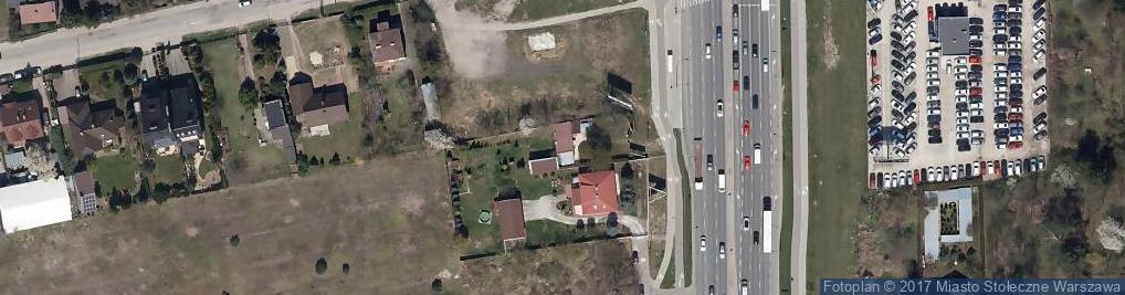 Zdjęcie satelitarne Puławska ul.
