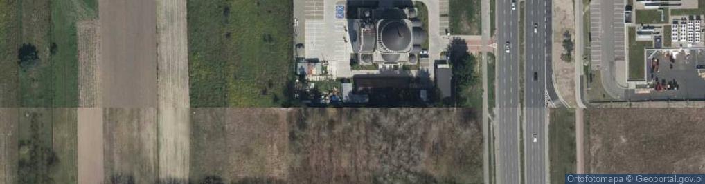 Zdjęcie satelitarne Puławska ul.