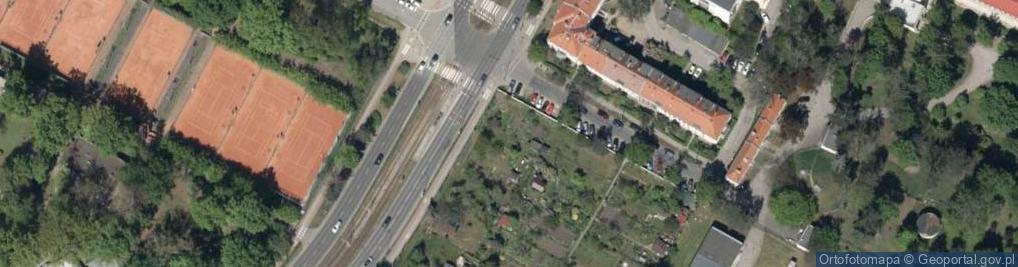 Zdjęcie satelitarne Pułtuska ul.