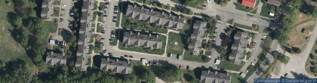 Zdjęcie satelitarne Pustecka ul.