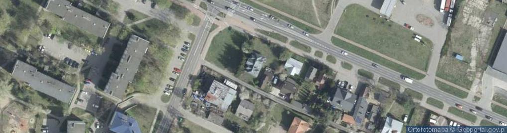Zdjęcie satelitarne Pułtuska ul.
