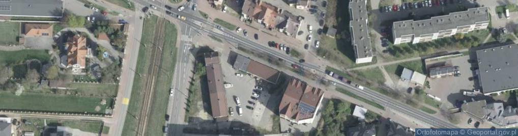 Zdjęcie satelitarne Pułtuska ul.