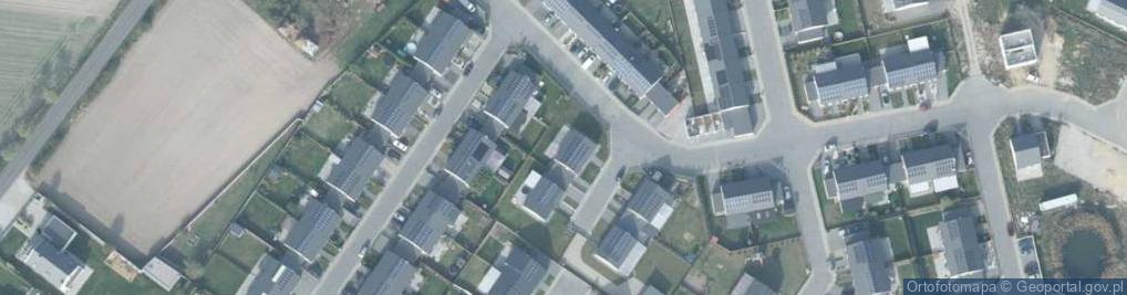 Zdjęcie satelitarne Pyłkowa ul.