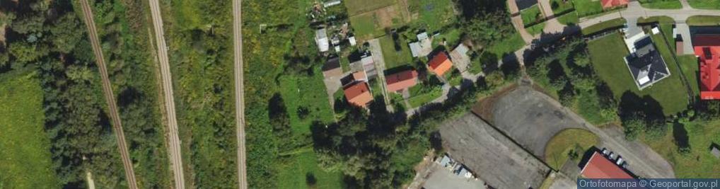 Zdjęcie satelitarne Pysocice ul.