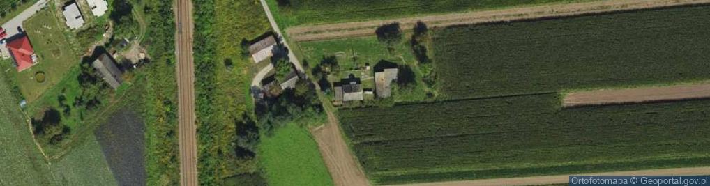 Zdjęcie satelitarne Pysocice ul.