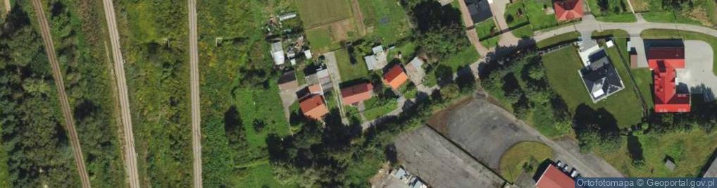 Zdjęcie satelitarne Pysocice ul.