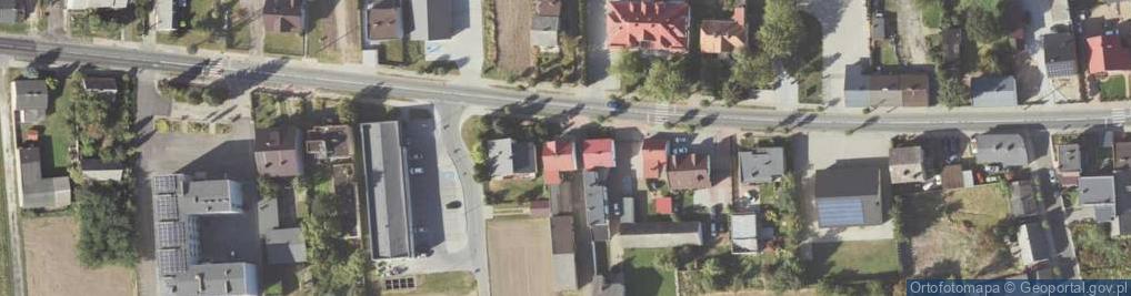 Zdjęcie satelitarne Pyzderska ul.