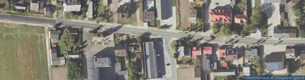 Zdjęcie satelitarne Pyzderska ul.