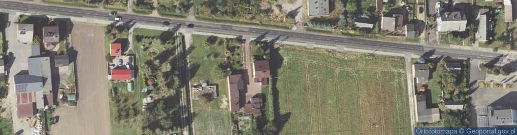 Zdjęcie satelitarne Pyzderska ul.