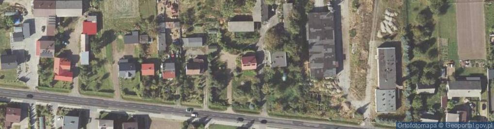 Zdjęcie satelitarne Pyzderska ul.