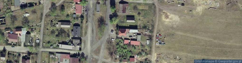 Zdjęcie satelitarne Pyrzany ul.