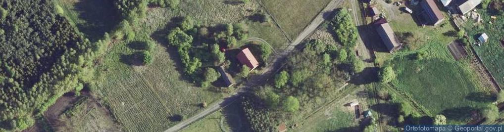 Zdjęcie satelitarne Pyrzany ul.