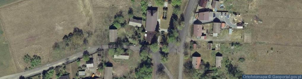 Zdjęcie satelitarne Pyrzany ul.
