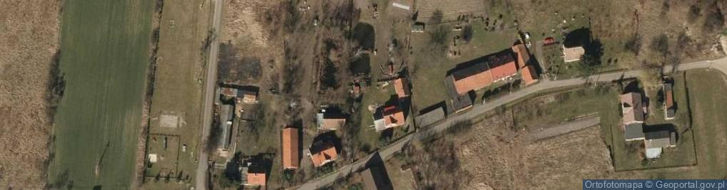Zdjęcie satelitarne Pysząca ul.